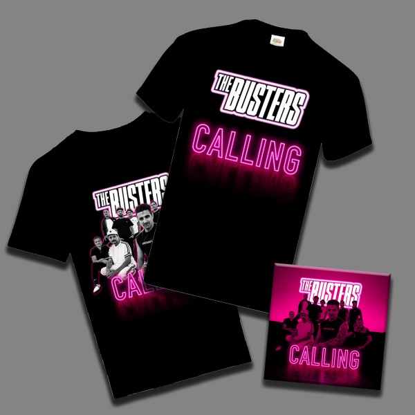 THE BUSTERS CD + T-Shirt »BUNDLE«